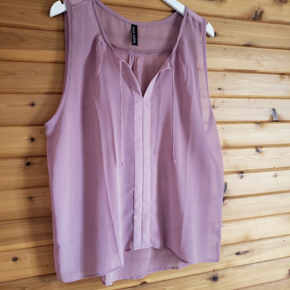 Size 2XL Sheer Shirt